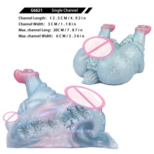 Geeba Gesimuleerde Dieren Voeten En Benen Vastbinden Ontwerp Mannelijke Masturbator Vloeibare Siliconen Eenkanaals Zak Vaginale Onahole Seksspeeltjes - Product Image 3