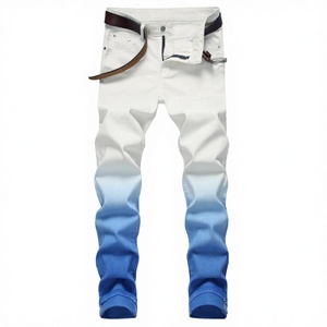 <b>Men</b> Slim Tapered Jeans Heavyweight Cotton Mid <b>Stretch</b> Denim Pants High Quality Fashion Trousers Wholesale Custom Design Sialkot - Product Image 3