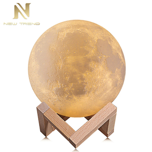 Nuovo prodotto del bambino camera da letto 3D stampa a distanza <span class=keywords><strong>di</strong></span> ricarica usb ha condotto la luce della luna <span class=keywords><strong>di</strong></span> <span class=keywords><strong>notte</strong></span> - Product Image 5