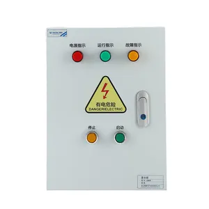 AC380V yıldız üçgen marş elektrik gücü dağıtım ekipmanları kontrol elektrik Panel kutusu