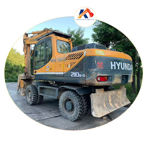Excavadora Usada Hyundai 210W-9 de Funcionamiento Suave, Motor Cummins Modelo 2023, Kawasaki, Rendimiento Confiable, Buena Capacidad de Elevación, Hidráulica - Product Image 1