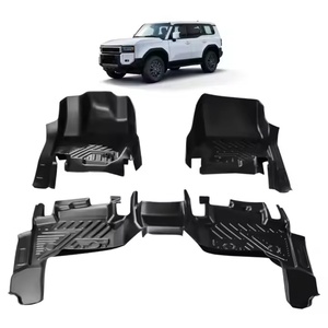 Protector de Alfombra Decorativo para Interiores de Automóviles de Alta Calidad de la Marca KQD, Tapetes de TPE 5D para Toyota Prado - Product Image 3