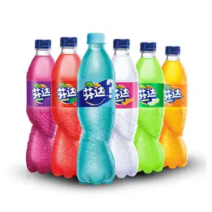 500ml bottled fan ta soft drinks apple flavor wholesale carbonated drinks exotic drinks low price exotic snacks