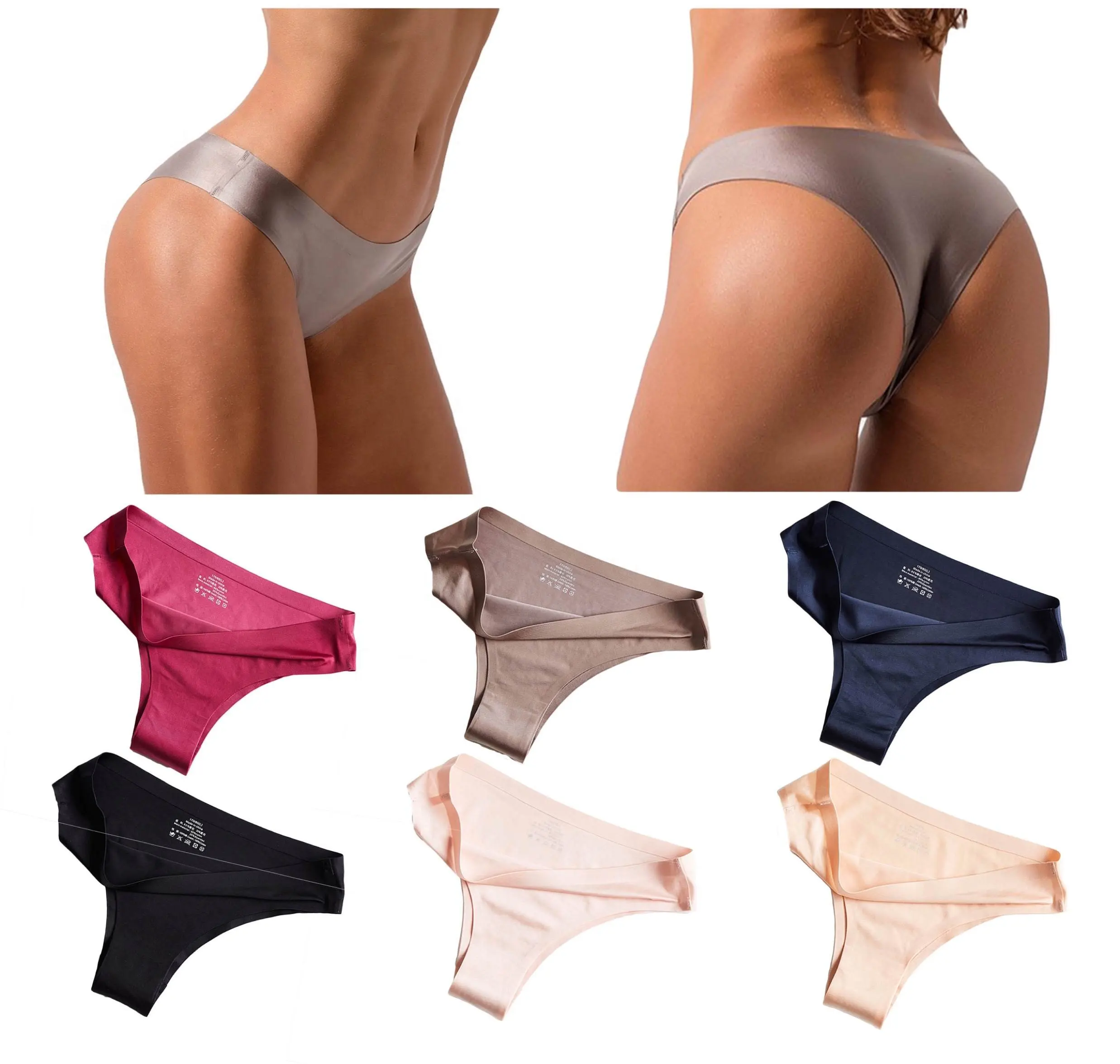 Fabriek Dames Naadloze Panty Slips Vrouwen Een Stuk Sexy Thongs Slipje