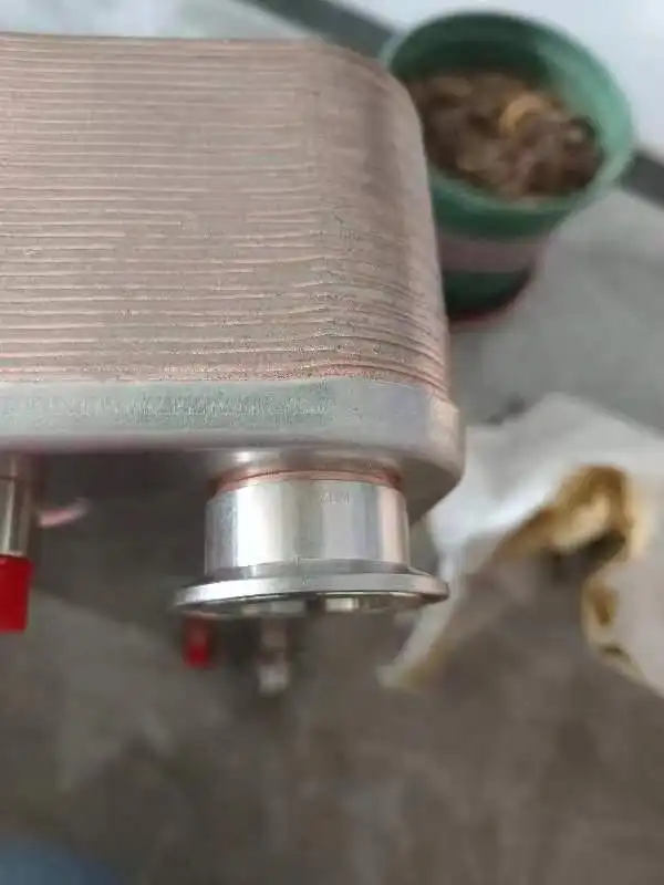 H060 कॉपर Brazed प्लेट प्रकार हीट एक्सचेंजर गर्मी पंप कंडेनसर पानी हीटिंग