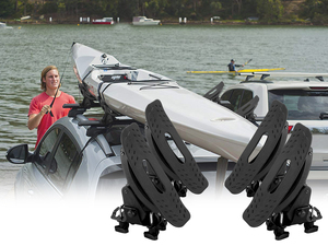 ITOO Universal <span class=keywords><strong>Kayak</strong></span> sillín canoa techo portaequipajes cuna barco portador para la mayoría de los coches SUV barras transversales <span class=keywords><strong>Kayak</strong></span> techo portaequipajes - Product Image 3