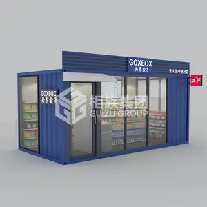 Container Nhà 40ft Luxury House Sandwich Panel Prefab 20 Ft Container Cửa Hàng Bán Lẻ Vận Chuyển Container Nhà