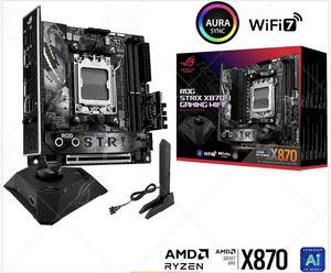 Tarjeta Madre para Juegos ASU ROG STRIX X870-I con WiFi, Socket <span class=keywords><strong>AM5</strong></span> para AMD, para CPU de las Series 9000/8000/7000, Doble Canal DDR5, Nueva - Product Image 4