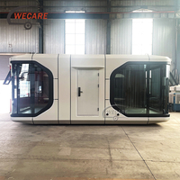 Wecare Maisons contemporaines préfabriquées Spaces Capsule Resort Hotel pour bureau Chambre à coucher Villa Kiosque détachable