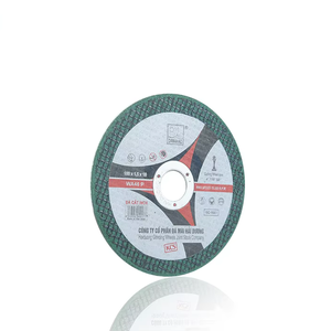 Disque de coupe rond en oxyde d'aluminium de 100 mm, haute abrasion, pierre, OEM Vietnam, outils abrasifs pour meuleuses - Product Image 1