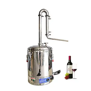 70l Household stainless steel distilled water machine moonshine whiskey brandy reflux column alcohol Alcohol making machine