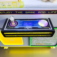 Machine à griffes super commerciale pour enfants, borne de jeu d'arcade pour peluches, personnalisable en anglais, tension universelle, pour divertissement en arcade