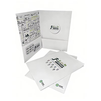 Carpetas de Presentación Estándar Personalizadas de Fábrica a Bajo Precio, 9*12 Pulgadas, Portadocumentos Escolares y Empresariales, Portafotos, Dos Bolsillos, Color y Logotipo Personalizados