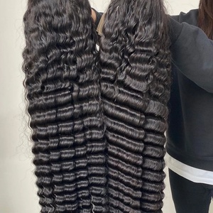 Pelucas de Cabello Humano sin Pegamento, Pelucas de Cabello Indio Virgen Pre-Arrancado, Encaje HD Marrón Ondulado Profundo 13x6, Pelucas con Encaje Frontal Transparente HD - Product Image 1