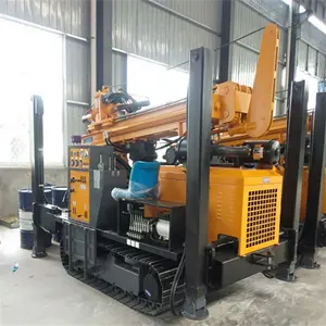 물 우물 260m 디젤 유압 물 우물 드릴링 장비 중국에서 드릴링 머신