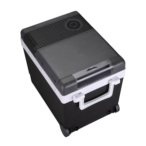 Glacière électrique portable pour camping, réfrigérateur de <span class=keywords><strong>voiture</strong></span> 33L Evercool EC-985 AC/DC <span class=keywords><strong>12V</strong></span> 240V 110V avec poignée et roulettes - Product Image 5
