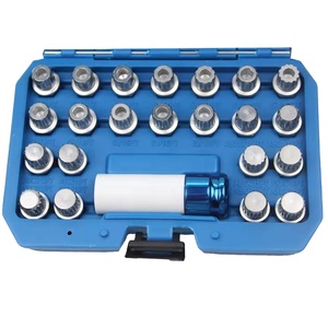 23 Pièces Clé de Démontage Antivol pour Écrous de Roue, Douille de Clé à Écrou pour AUDI, Adaptateur de Douille 1/2 Pouce - Product Image 4