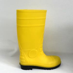 Botas de Lluvia de Seguridad para Trabajo, con Protección para los Pies, de PVC, Altas hasta la Rodilla, con Puntera de Acero, Impermeables, para Hombre - Product Image 4