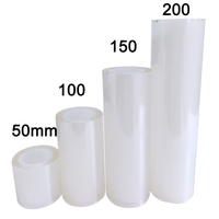 Protecteur de porte transparent en polyester simple face, adhésif acrylique, imperméable, 8,3 pouces d'épaisseur, sans résidus, personnalisable