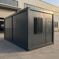 Maison préfabriquée abordable de 20 pieds, cabine modulaire détachable et portable pour bureau/dortoir de travailleurs