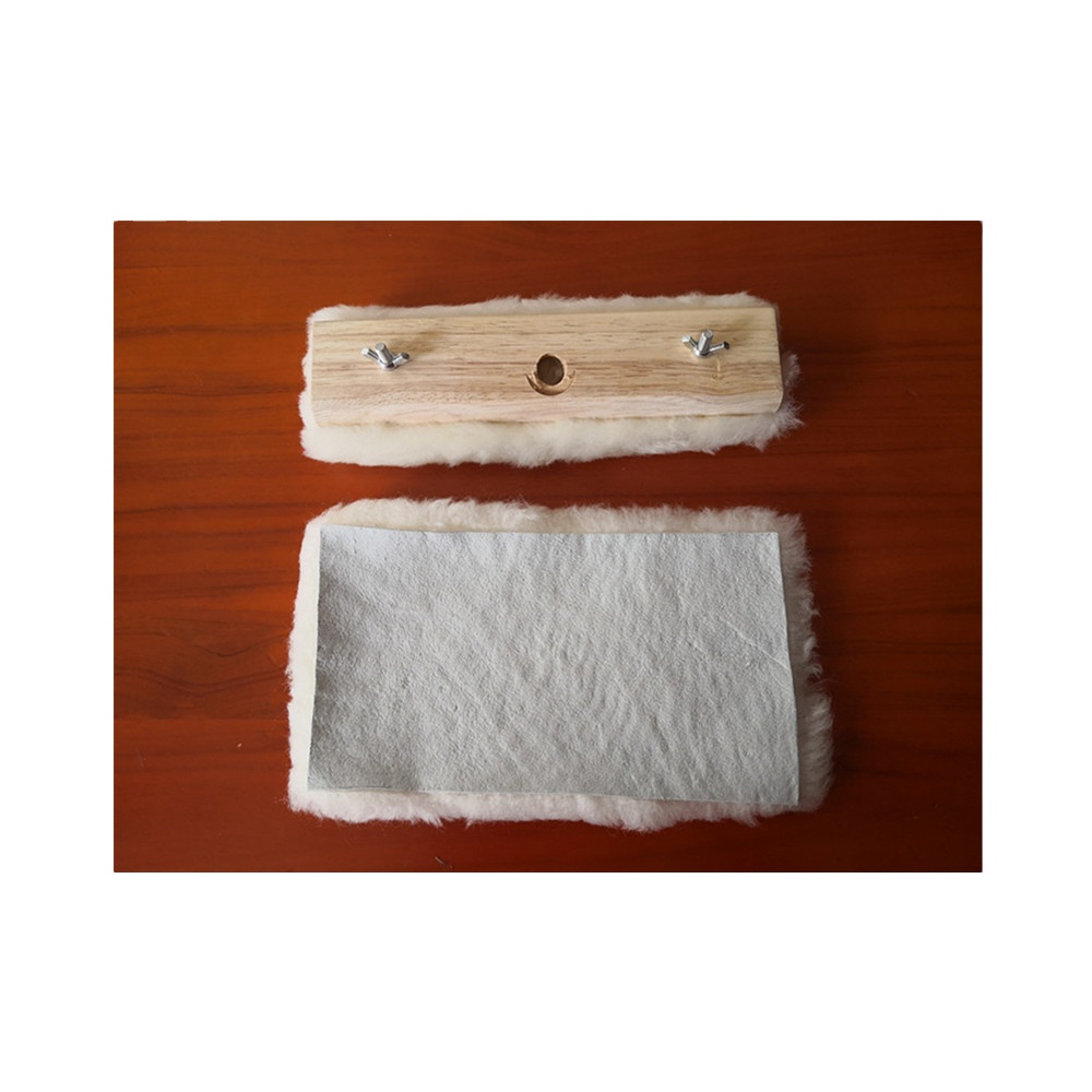 Насадка-аппликатор для швабры с отделкой из овечьей шерсти