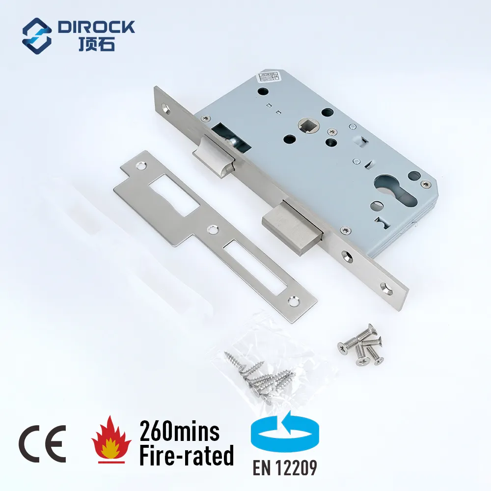 Manufacturer mortise lock sash lock 6072Z with CE certification on fire rated door in public buildings