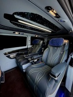 Siège de capitaine VIP de luxe pour conversion intérieure, direct usine, avec ciel étoilé, écran d'appui-tête et éclairage LED d'ambiance pour W447 Vito V-Class
