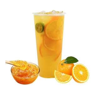 Confiture d'orange fraîche 1,3 kg avec sucre pour la production de sirop de bubble tea et de jus - Product Image 2