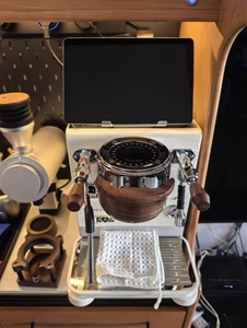 DATA S Portable <b>Coffee</b> <b>Machine</b>, Semi-<b>Automatic</b> Espresso <b>Machine</b> with Dual Boiler, Gear Pump & E-bar Connection - Product Image 5