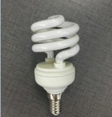 Lampe à économie d'énergie 11W E27 T2 Demi-spirale blanche 6000K Lumière chaude douce 6000 heures 60 Lm/W CRI 80 Garantie de 2 ans - Product Image 4
