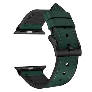 Quick Releaset in vera pelle PU Smart <span class=keywords><strong>Watch</strong></span> cinturino per appll e <span class=keywords><strong>Watch</strong></span> <span class=keywords><strong>7</strong></span> 6 5 4 3 2 1 SE - Product Image 3