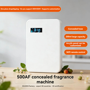 Diffuseur <span class=keywords><strong>d</strong></span>'arômes intelligent industriel à double liquide, 170 ml, <span class=keywords><strong>avec</strong></span> installation discrète et raccordement par <span class=keywords><strong>tuyau</strong></span>, pour bureau, Wi-Fi - Product Image 2