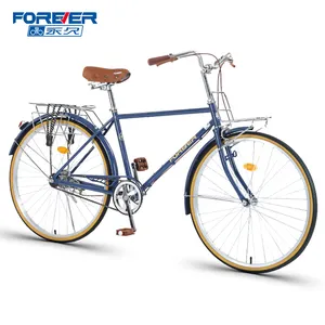 FOREVER 2023 Hot Sale 24/26 Inch High Carbon Steel City Bike Women Bicycle Urban Bike City Bicycle fashion lady bike