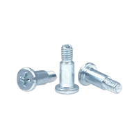 Vis à tête fraisée hexagonale à émbout conique, zinguée noir, grade OEM 8.8, avec embase Phillips, pour machines