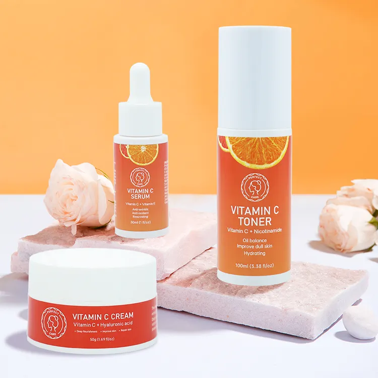 Harga Grosir Produk Organik Set Anti-oksidanrt Korea Serum Vitamin C Perawatan Kulit