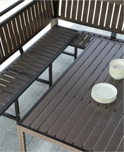 Kim loại Patio gazebo pergola Tán lều 300*400cm vườn dù để che nắng với chỗ ngồi và bảng - Product Image 5