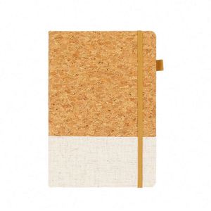 Custom Logo <b>A5</b> Eco Friendly Lined Journal Sustainable Natural Cork Cover Notebook for Corporate Event - Product Image 3