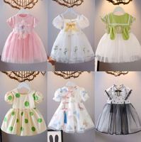 Ventes en gros de robes pour filles QY en liquidation |   Vêtements pour enfants en surplus d'usine |   Lot de vêtements assortis d'origine chinoise