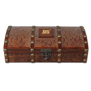 Caja de Madera MDF Rectangular de Alta Calidad Hecha a Mano para Té, Estilo Clásico, DST-2005, para Regalo o Artesanía Personalizada - Product Image 3