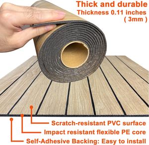 छील और छड़ी pvc स्लेट दीवार पैनल स्व-चिपकने वाला नकली काले लकड़ी अनाज वॉलपेपर पैनल 3 डी दीवार पैनल दीवारों और छत के लिए पैनल - Product Image 5