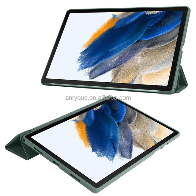 Soft Silicon Leather Tablet Case for Samsung Galaxy Tab A9 Plus 11 Inch 2023 SM-X210/X216/X218 Full Body Protection Tablet Cover