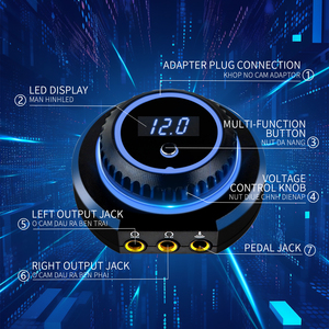 Fuente de Alimentación Digital LCD de Modo Dual para Tatuajes, 90g, Mini Portátil, Accesorios para Máquina PMU - Product Image 1