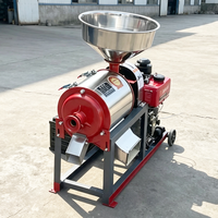 Moulin à farine portable à essence avec séparateur de son pour le blé, le maïs et le traitement des céréales pour petites exploitations agricoles