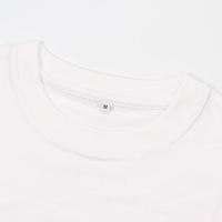 Logo personnalisé DTG T-Shirt Epais 100% Coton Hommes Carré Sérigraphié Street Wear T-Shirt Homme