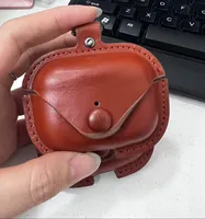 GPD Factory Direct Supply Nouvelle Housse de Protection en Cuir Écologique pour Air-Pods Pro/Pro2/3/4 Génération