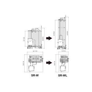 Evaporador Guntner, máquina térmica japonesa de alto rendimiento sin coste de funcionamiento - Product Image 3