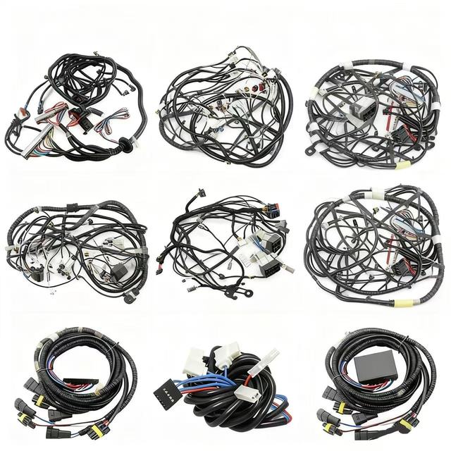 Custom Automotive Electrical Wiring Harness Adapter Connector PVC Tin Plated Copper for Motorcycle Generators Engines Antmade