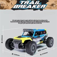 Yikong YK7081 Tb8 1/8 4WD, Camioneta Todoterreno Eléctrica con Control Remoto, Motor sin Escobillas, Suspensión Independiente, para Adultos