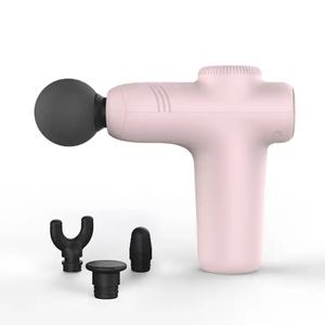 NOUVEAU Masseur portatif, mini pistolet de massage, massage vibrant des muscles, massage corporel sans fil, boîtier ABS, appareil à utiliser avec 4 têtes - Product Image 5