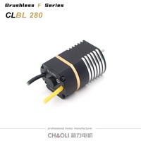 Moteur CC sans balais Chaoli BL280 CNC CCW 11.1V 44k RPM à couple élevé, antidéflagrant, à montage sur bride pour appareils électroménagers